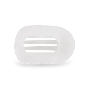 Teleties Medium Flat Oval Clip - Simple Design, Ideal for Cliping Items, Versatile Use