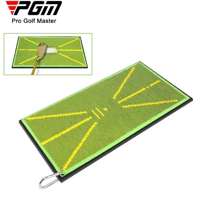 PGM Golf Training Mat for Swing Detection With Ball Trace Directional Pads
