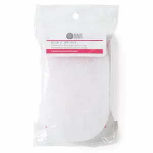 Beauty Secrets Body Buffing Pad, Gentle Body Care Exfoliating Tool for Silky Skin