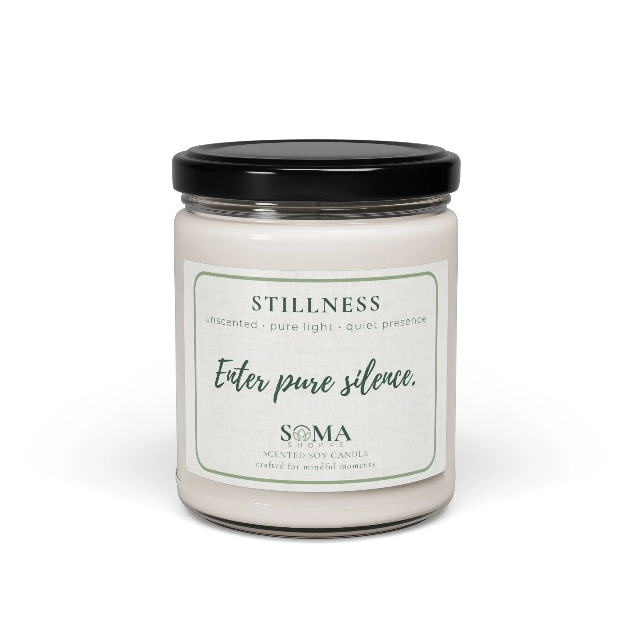 Stillness Soy Candle (9oz) | Vegan, Clean Home Fragrance