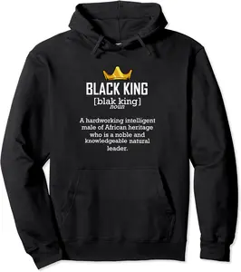 Black King Definition Dashiki African Heritage Graduation Pullover Hoodie - Dirkschm Shop 65B08CL9KMXD
