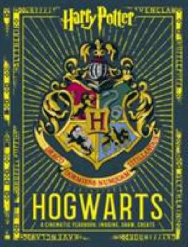 USED-Harry Potter Hogwarts: A Cinematic Yearbook by Scholastic (Hardcover)