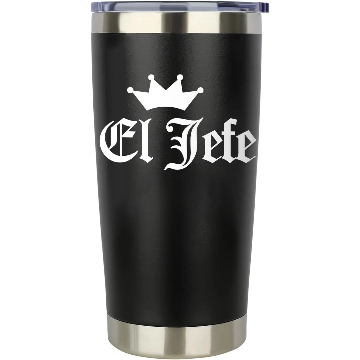 20oz Insulated Portable Leakproof Coffee Flask - Spanish Boss Day Appreciation Gift for Male Manager, Regalos De Jefe Para Hombres Christmas Birthday Drinkware, Flasks