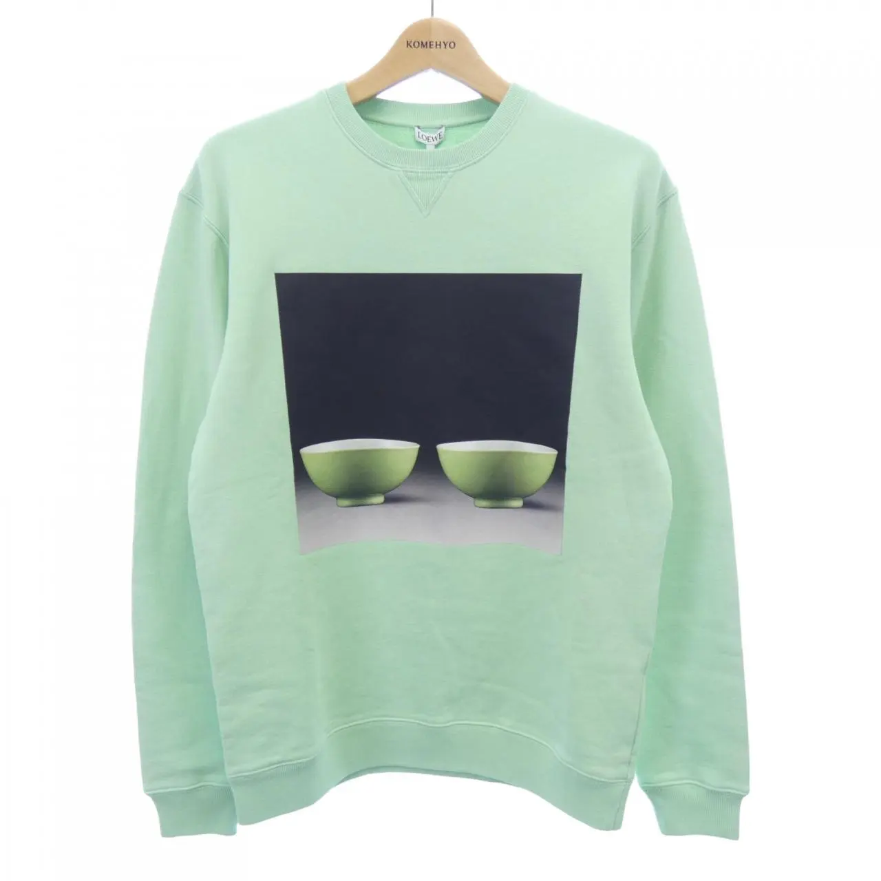 Pre-owned Loewe Cotton Small Leather Goods H800Y24X10 Sweatshirt