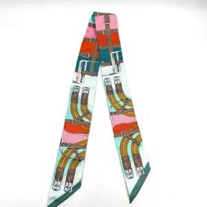 Pre-owned HERMÈS AS SHOWN Clutches & Wristlets HZ 0112 Twilly silk scarf 12.09