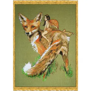 Fox, the Red 108-A049 K Counted Cross Stitch Kit