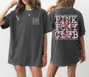 Pink Pony Club Comfort Colors Shirt, I'm Gonna Keep On Dancing, Midwest Princess 2024 Tour Tee
