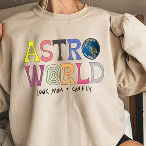 TS Astroworld Look Mom + Can Fly t-shirt