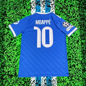 2026 Away Blue No.10 Short sleeve Soccer Jersey