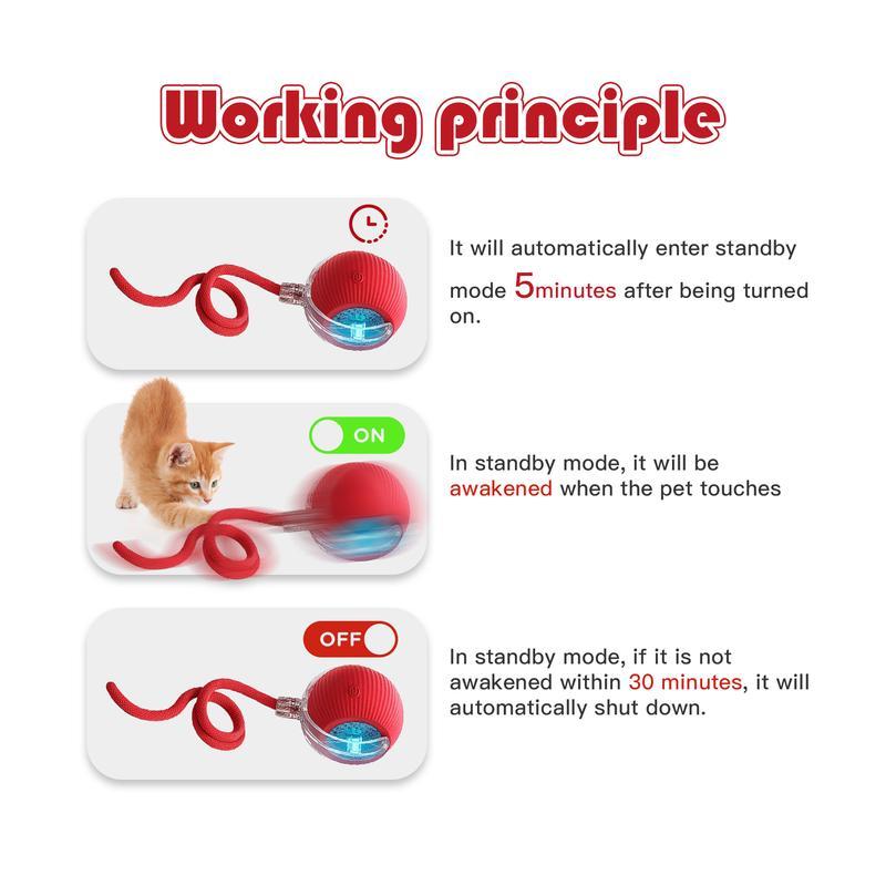 Cat & Dog Interactive USB Rechargeable Ball Toy on Rug, Bird Chirping Sound, Anti-Depression Fun Gift for Pets-USB Rechargeable Interactive Ball Toy for Cats & Dogs on Rug, Bird Chirping Sound, Anti-Depression Fun Pet Gift