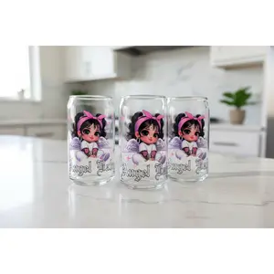 Angel Baby Gray - UVDTF Wrap for cups/hard surfaces sticker