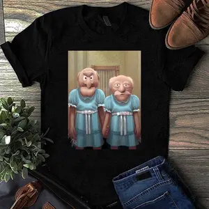 Muppet Maniac - Statler  Waldorf As The Grady Twins T-Shirt