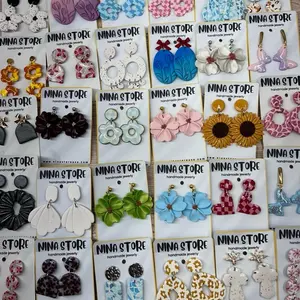 You pick box Clay earrings