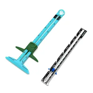 Sewing Gauge Sewing Measuring Tool, 5-in-1 Sliding Gauge Measuring Sewing Ruler