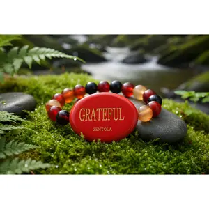 JASPER BERRY "Classic" (Red Jasper w/ Dream Agate)