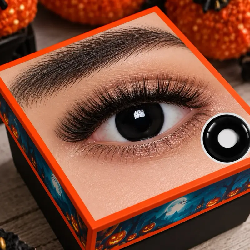 Halloween Cosplay Plastic Storage Box, Recyclable Small Home Organizer Container with Handle for Compact Packing