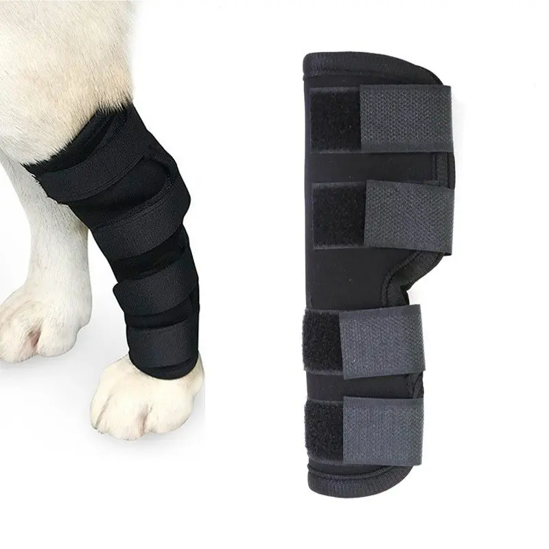 Dog Knee Protector, Dog Leg Joint Support, Dog Leg Protection Sleeve, Anti-Licking Dog Leg Guard, Pet Front Back Leg Brace Aid