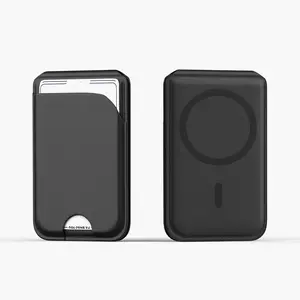 Strongest Magnetic Wallet for iPhone 16 15 14 13 12 MagSafe Compatible Card Holder with Adjustable Stand Kickstand Holds 5 to 6 Cards ABS Durable Multi Scene Use Gift with Free Christmas Theme Stickers Pack 2026 New