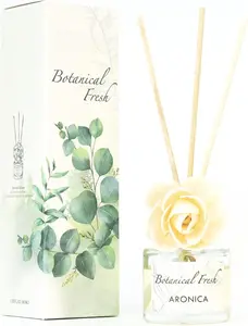 Aronica Desk Diffuser for Office Mini, Juego De Difusor De Varillas Con Aroma, Bathroom Decor and Accessories, Fruit Scent Flower Oil Diffuser, Desk Nick Nacks Small Homes Shelves Decor