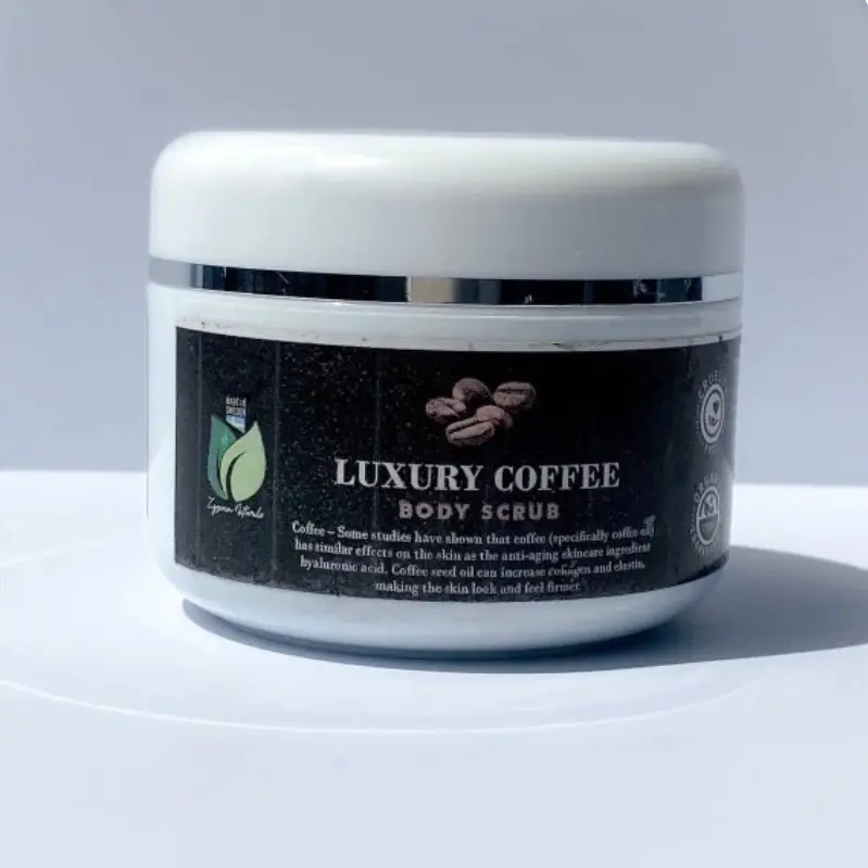 Luxury Coffee Body Scrub Organic Skin Care Body Care Skin Repair Cleansing Smoothing