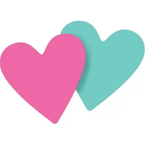 Post-it MMM7350HRT Die Cut Star & Heart Shapes Super Sticky Notes