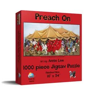 SunsOut Preach On 1000 piece Jigsaw Puzzle for Adults 16" x 34" Americana