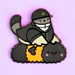 Pin Club Release! 2024/11 - Woolly Bear Jockey Poe