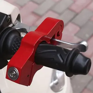 Motorcycle Handlebar Lock, Portable Anti-theft Lock, Security Lock for ATV/UTV/Off-road Vehicle/Street Car, Motorcycle Accessories, Motor Parts Accessories