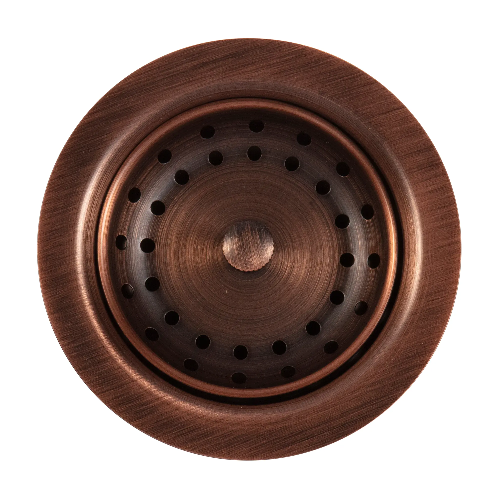 Sinkology Kitchen Basket Strainer Drain with Post-Style Basket – 3.5" Drain Assembly