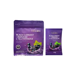 Tala Glow Black Currant Drink Mix with Reduced L-Glutathione | 10 Sachets