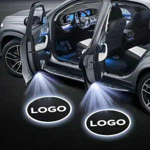 Auto Induction Car Logo Projector Light - Waterproof LED Accessory for Car Exterior Customization & Night Safety