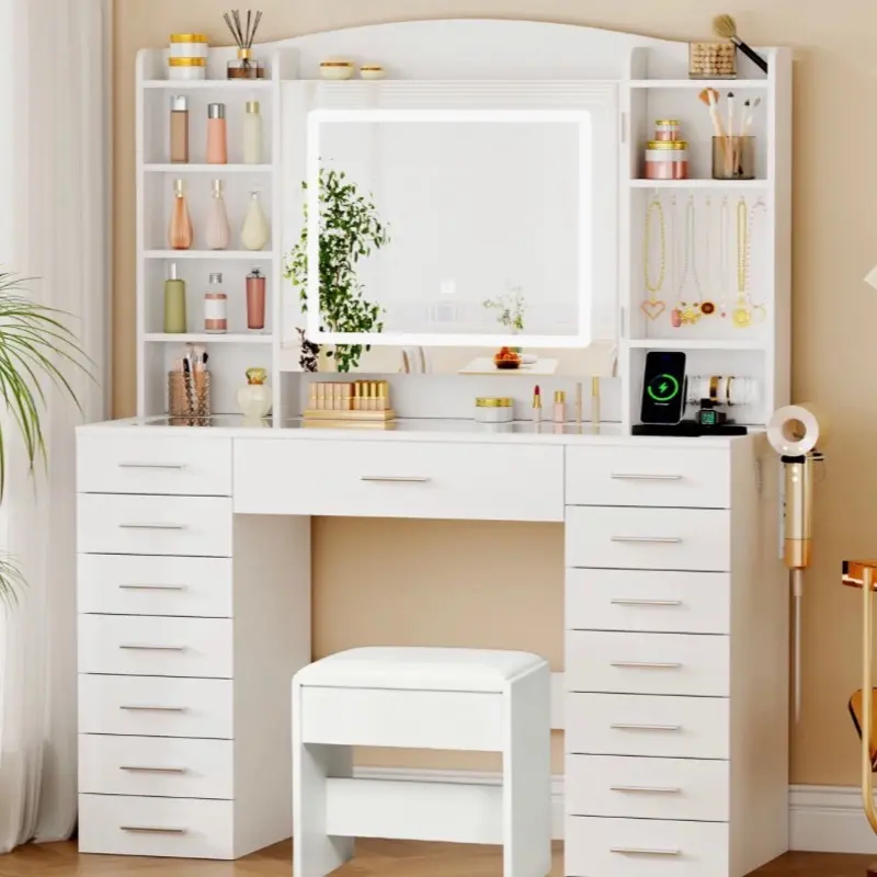 Touch Screen Makeup Vanity, Indoor Furniture for Beauty Routines