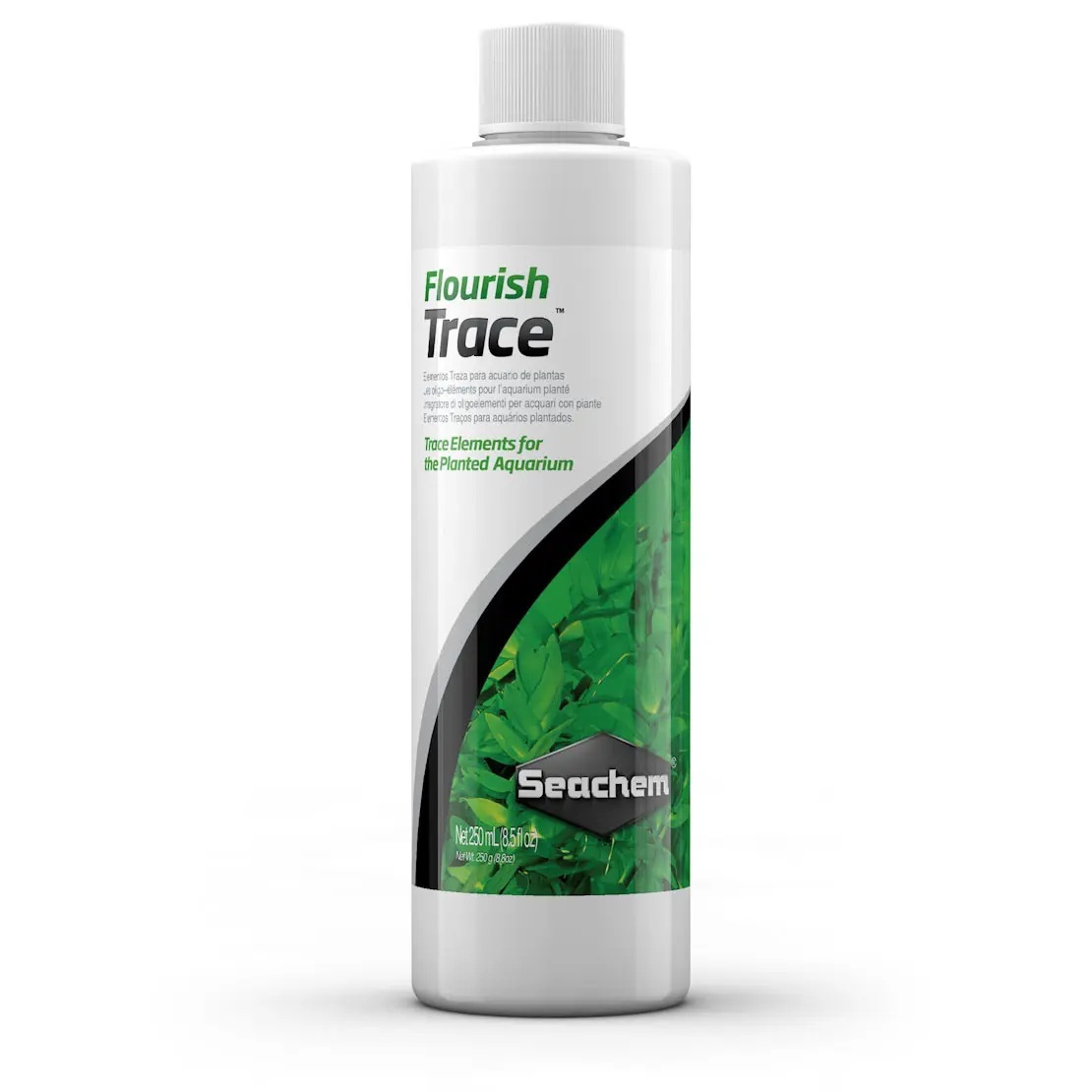 Seachem Flourish "Trace" Liquid Plant Fertilizer for Freshwater Aquarium Plants - Trace Element Supplement for solving deficiencies