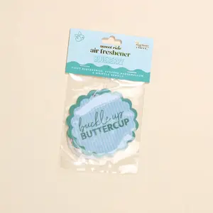 Sweet Ride Car Air Freshener–Buckle Up Buttercup