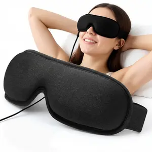 Heated Eye Mask for Dry Eyes: Gentle Warm Compress for Tired Eyes, Stye & Blepharitis Relief – with Temperature & Timer Control, USB-Powered, Snug-Fit Design – Ideal for Sleep, Office & Travel