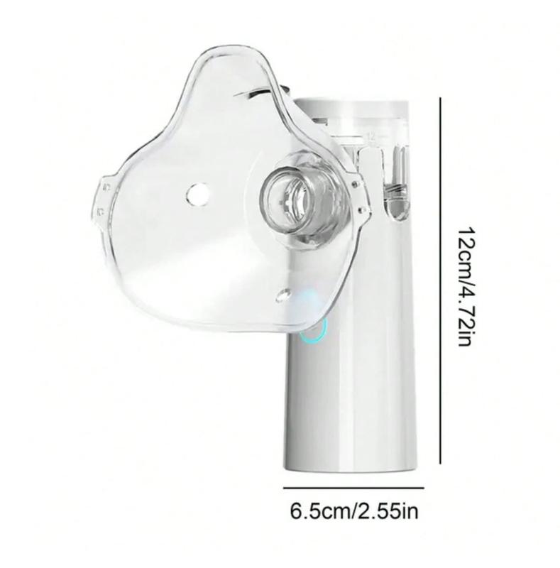 2PCS USB Portable Smart Humidifier  with 400mA LithiumBattery for Adults & Kids Adjustable for Breathing Problems & FacialHydration No Battery Installation Needed