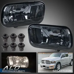 Pair Smoke Lens Bumper Fog Light Lamps Fit For 09-2012 Dodge Ram 1500/2500/3500