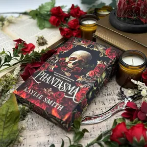 Phantasma Skulls and Roses by Kaylie Smith Paperback Special Edition with Custom Edges