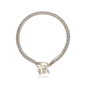JUST CLICK LETTER PARTY LAYERED NECKLACE SET