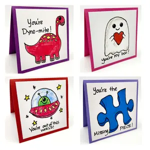 Cool Stuff Valentines Cards (set of 12)