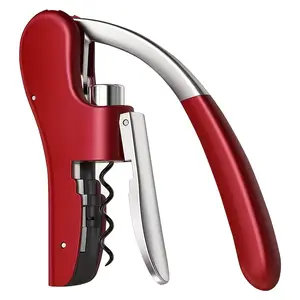 Professional Single Wine Opener User-Friendly Corkscrew for Servers Waitstaff Bartenders and Home Use Ideal for Opening Bottles of Wine in Summer and Winter Durable Easy-to-Use Bar Tool