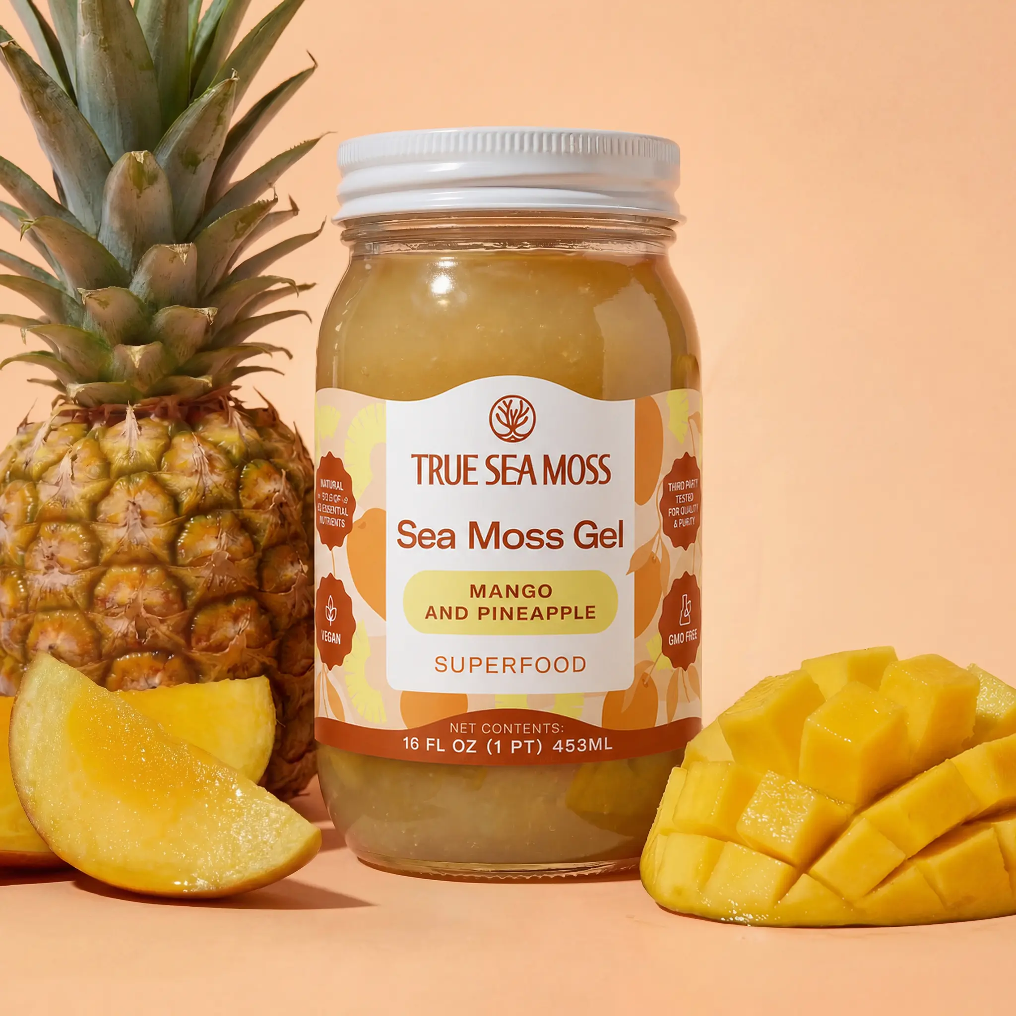 True Sea Moss Irish Sea Moss Gel | Multiple Flavors – Rich in Essential Minerals & Vitamins – supports vitality