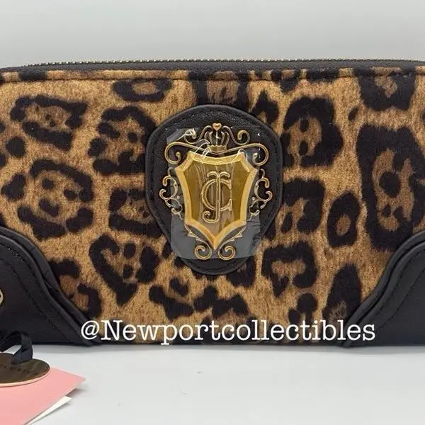 Juicy Romance Natural Cheetah/ Leopard Wallet