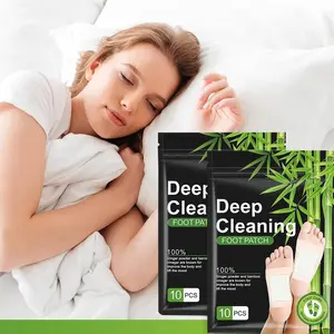 20PCS Rosemary Deep Cleaning Foot Patches,Ginger Powder,Bamboo Vinegar,Charcoal,Rosemary FootPads