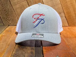 TTP Heather Grey/White-Embroidered