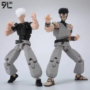 ​9L3D Lucky13 Gojo Sukuna Jujutsu Fushiguro Toji Gojo Satoru Action Figure Dummy13 T13 Multi-Jointed Collectible Toys Titan13