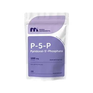 Micro Ingredients P5P 100mg with MCT Oil, 240 Softgels