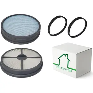 Replacement Belt + Filter Kit Compatible with Hoover Air Lite Upright UH72460 & UH72465.