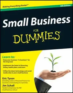 USED-Small Business For Dummies: Fourth Edition by Eric Tyson (Paperback)