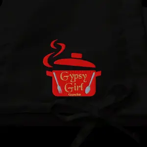 GYPSY GIRL Pot Apron  Accessory Adjustable Cotton